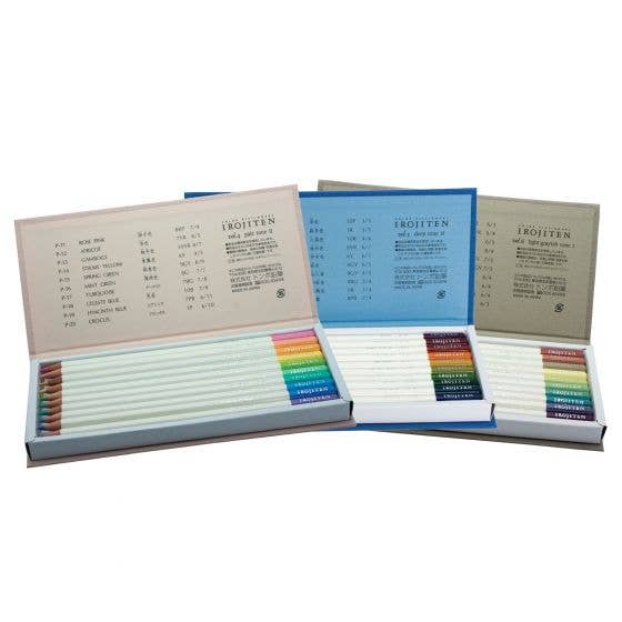 Irojiten Colored Pencil Dictionary Set - Woodlands