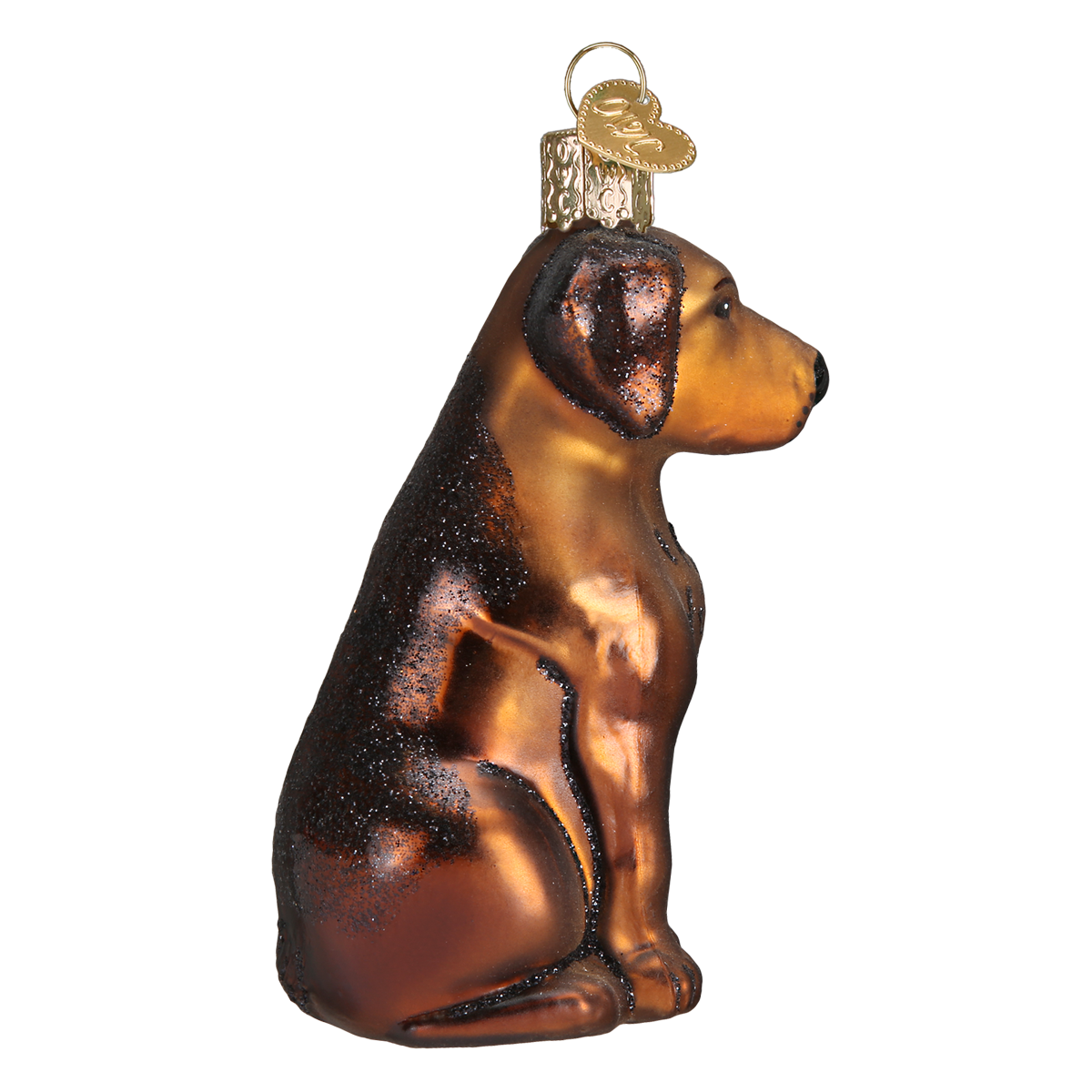 Chocolate Labrador Ornament