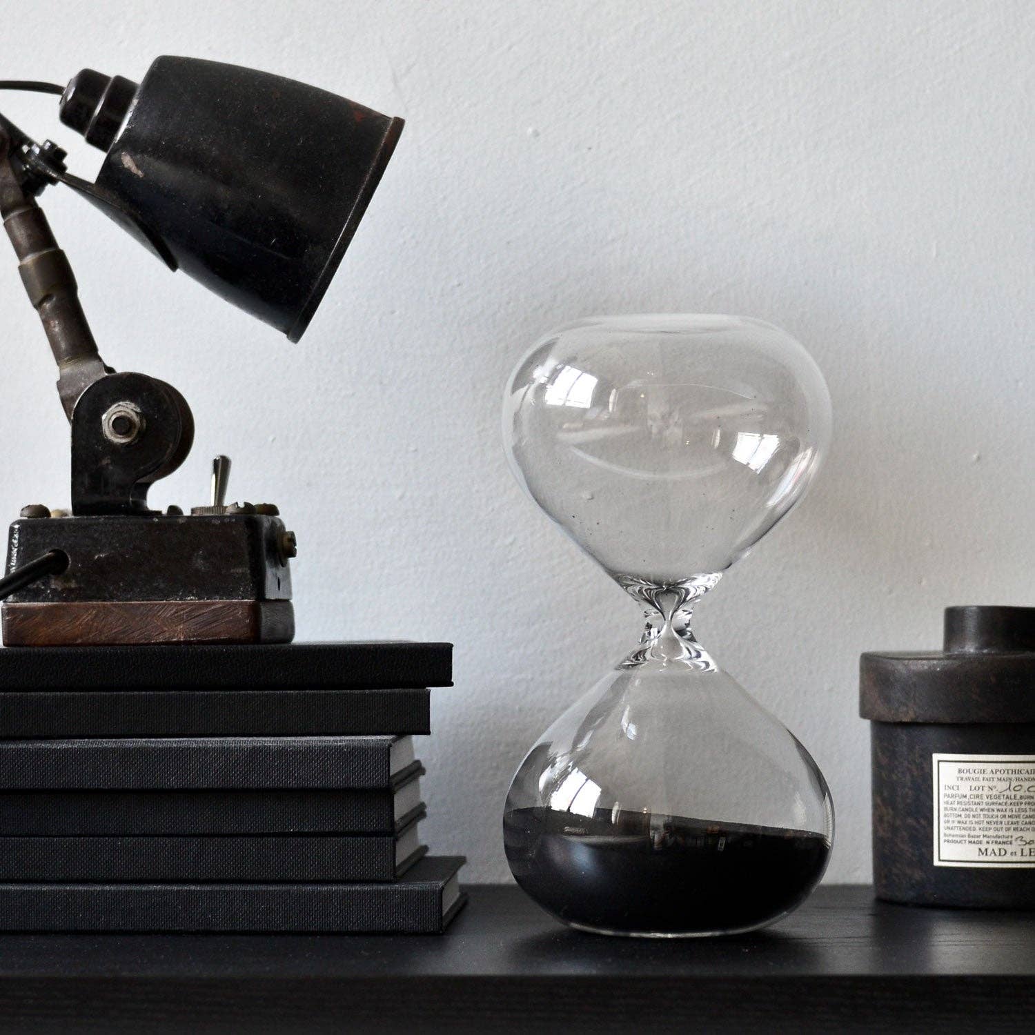 Hourglass/ Extra Large/ 30min: Clear