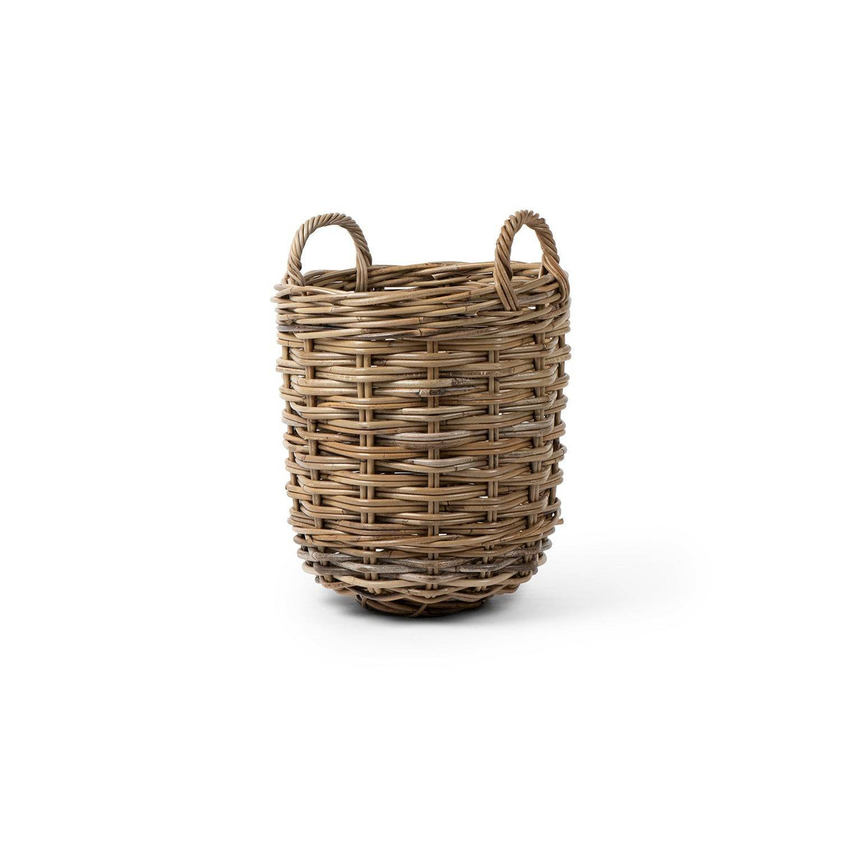 Rattan Round Basket: XLarge - 21" H