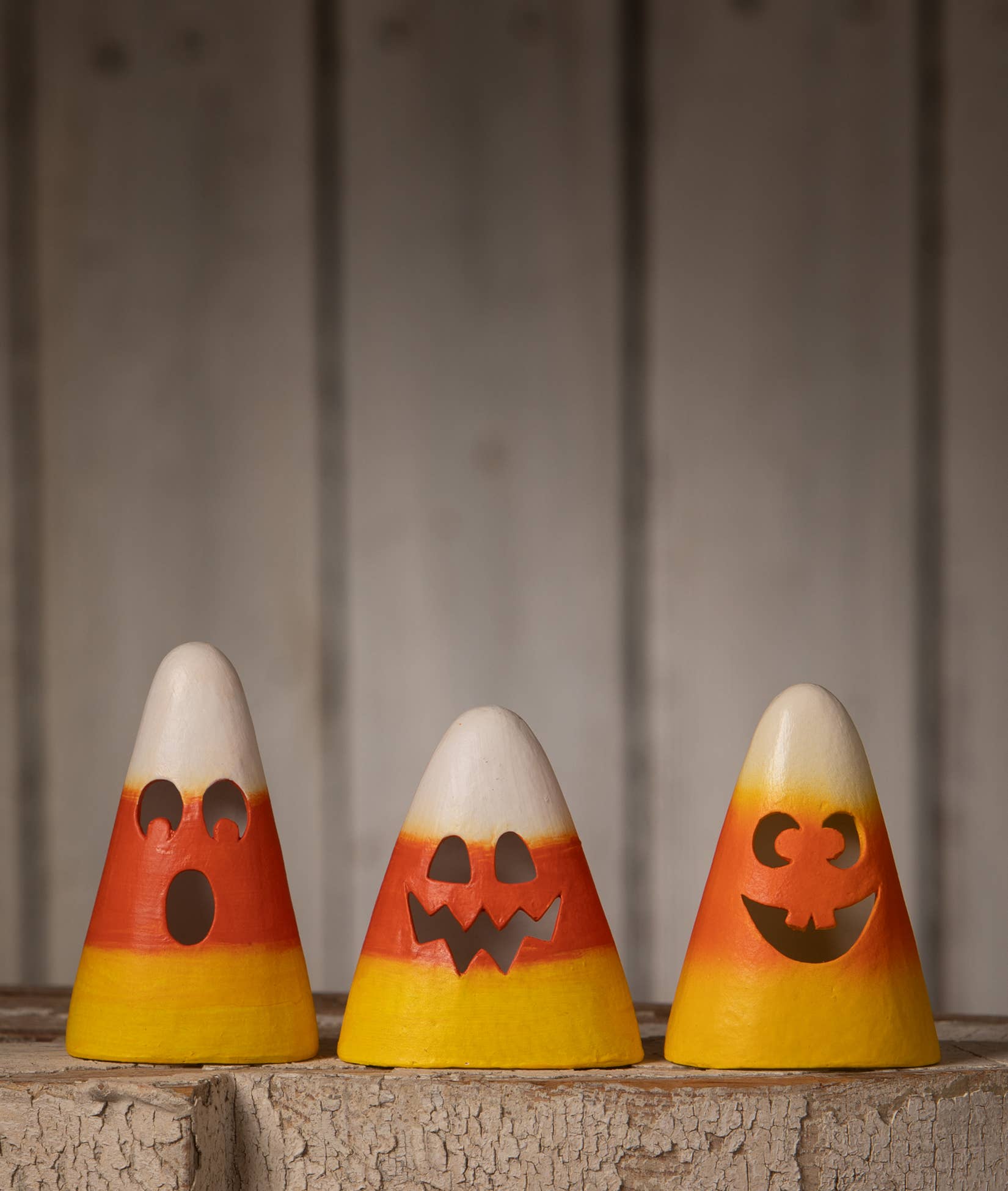 Silly Candy Corn Luminary