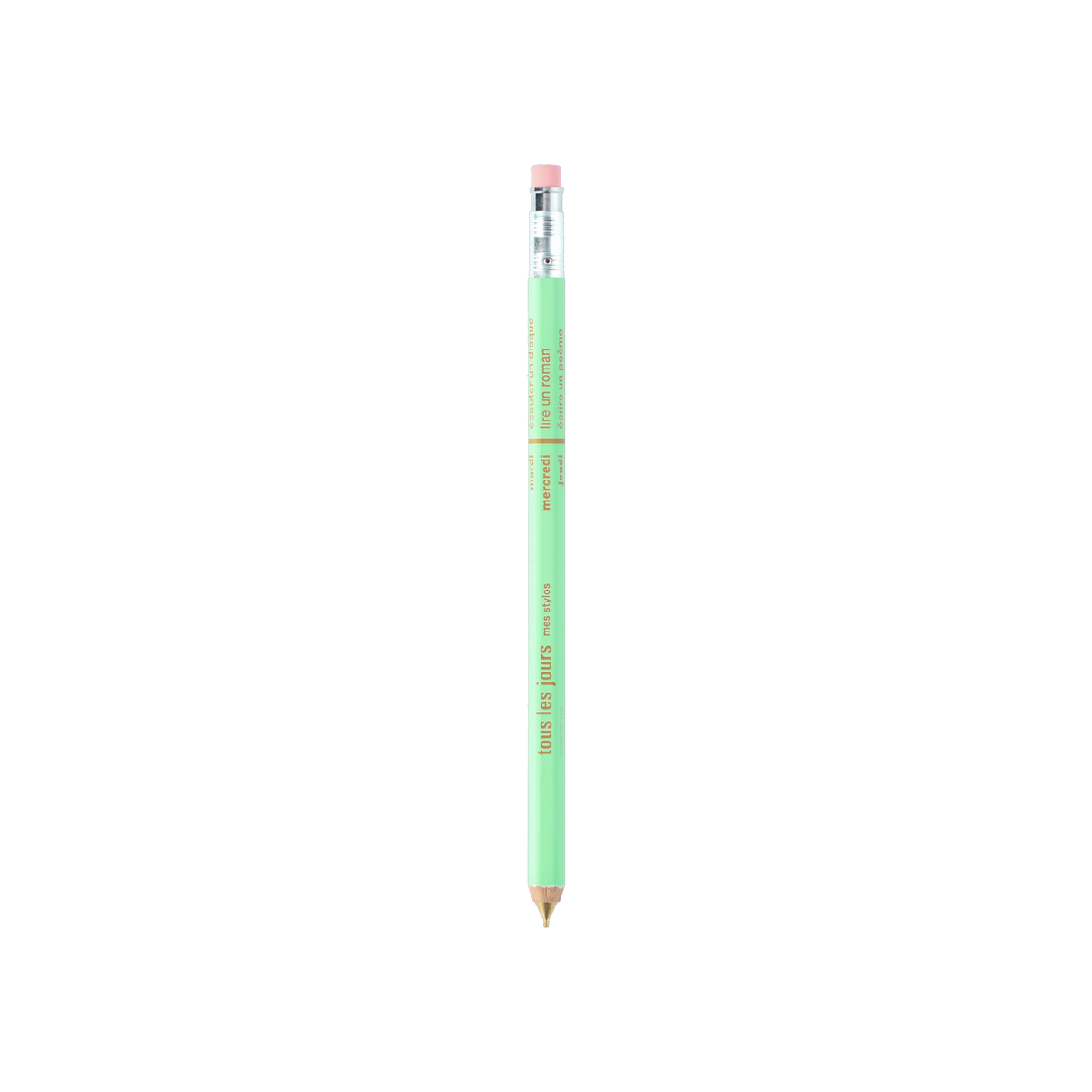 Mechanical Pencil with Eraser tous les jours / MARK'STYLE: White