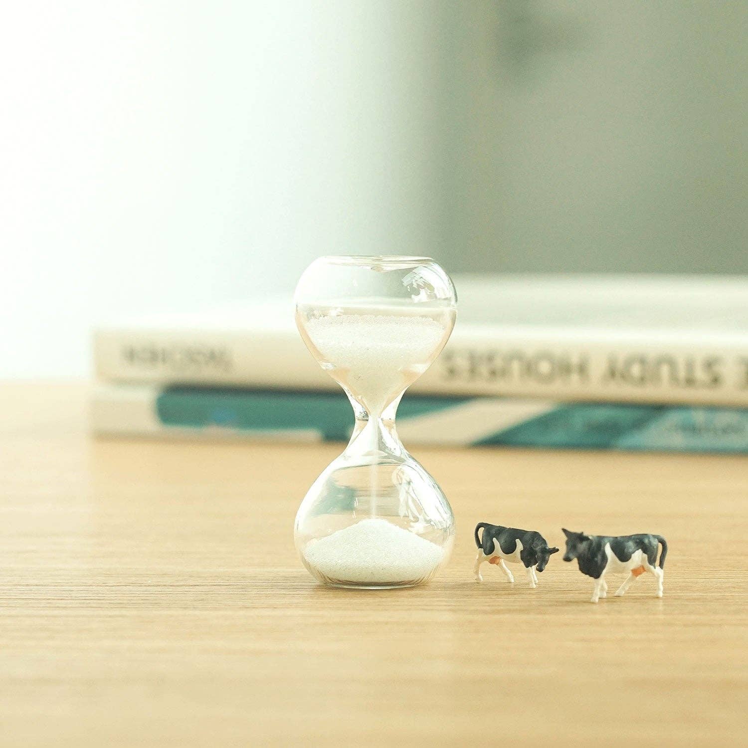 Miniature Hourglass: White