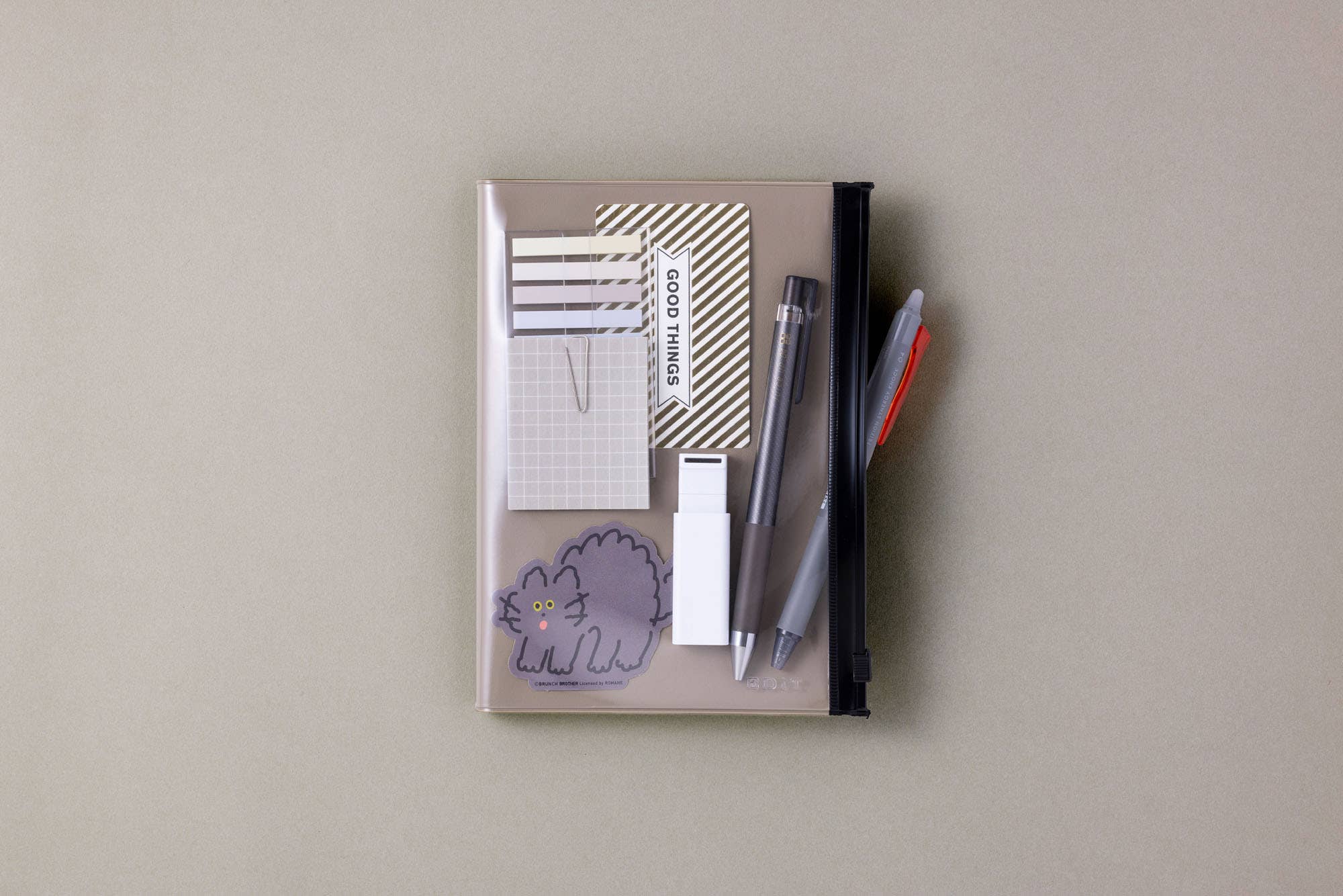 Grid Notebook B7 with Cover / EDiT: Royal Blue