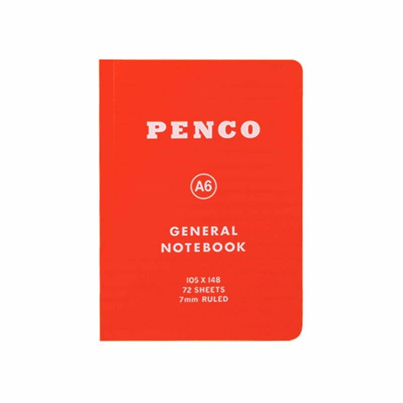 Soft PP Notebook Ruled / A6: White