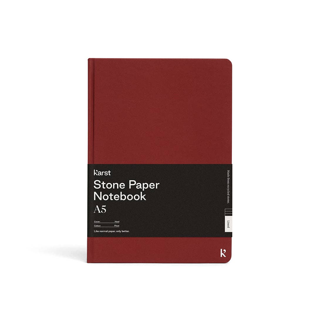 Karst - A5 Hardcover Notebook - Lined: Pinot