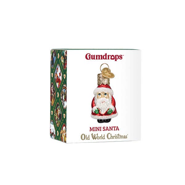 Mini Santa Ornament
