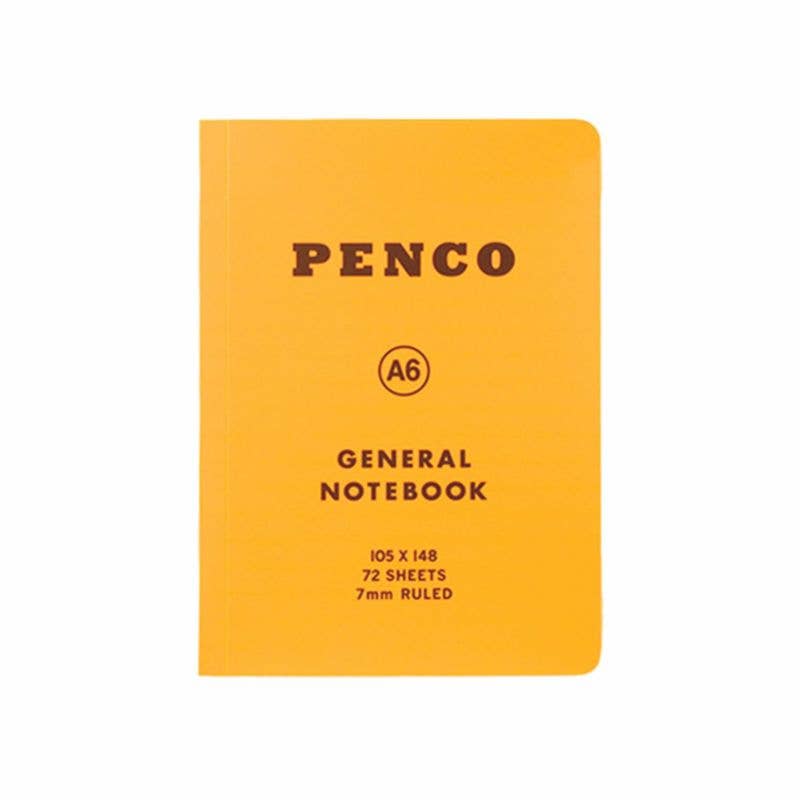 Soft PP Notebook Ruled / A6: White