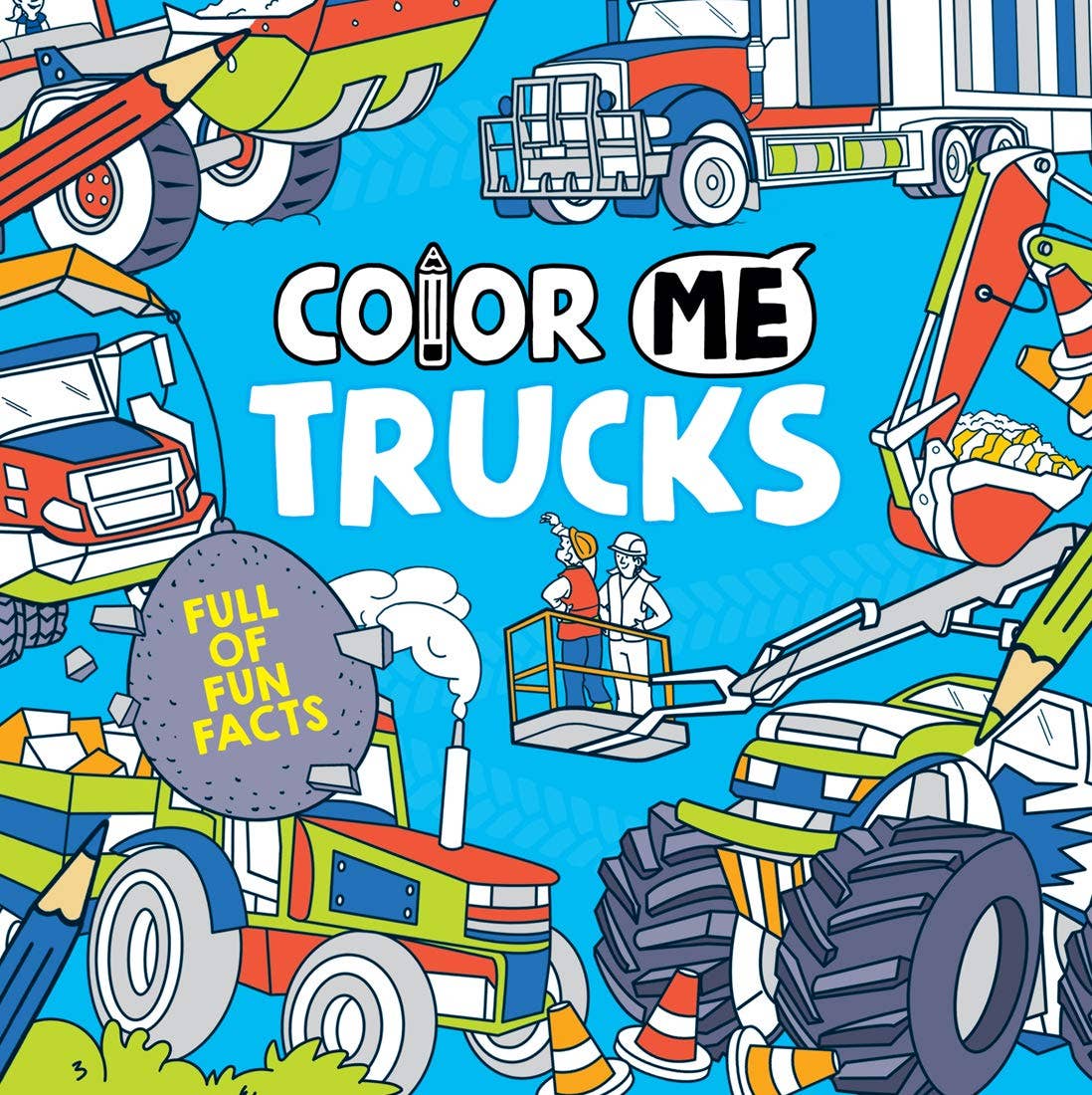 Color Me: Trucks Coloring Book