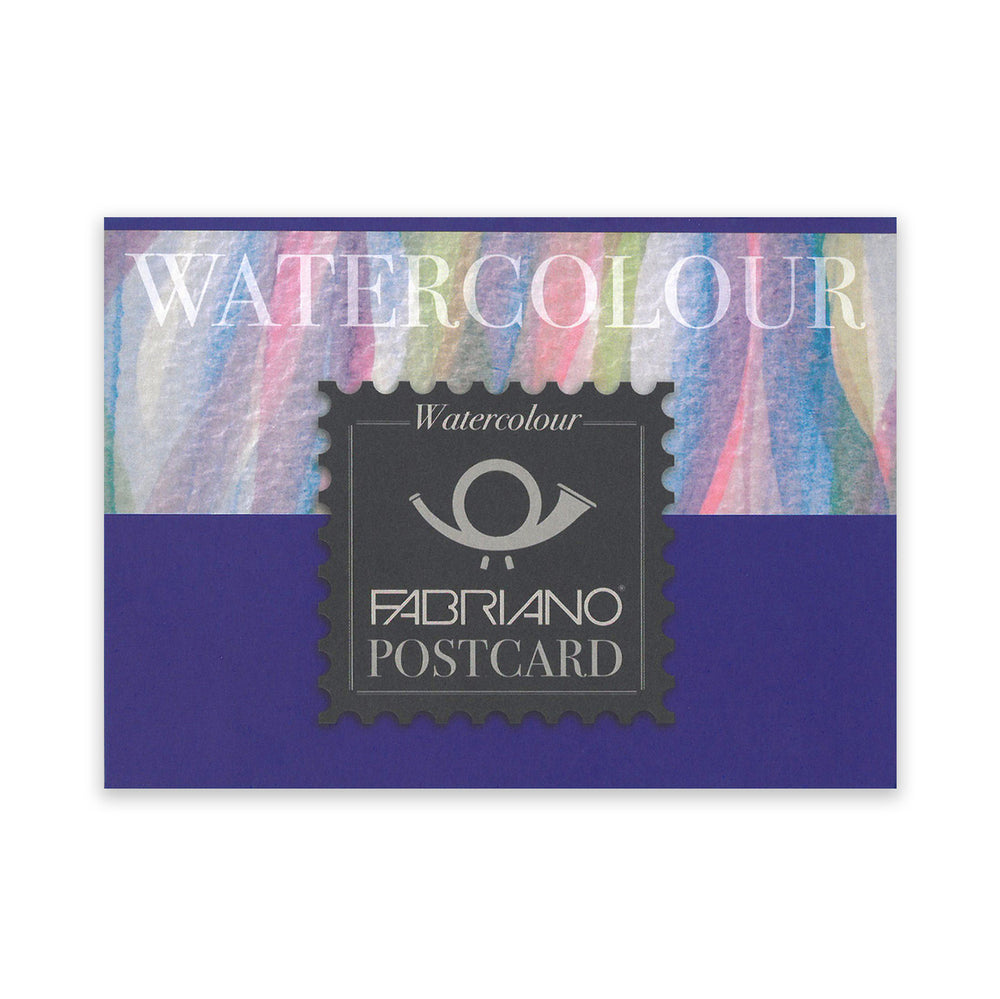 FABRIANO POSTCARD WATERCOLOR PAPER PAD, COLD PRESS, 4 X 6", 20 SHEETS