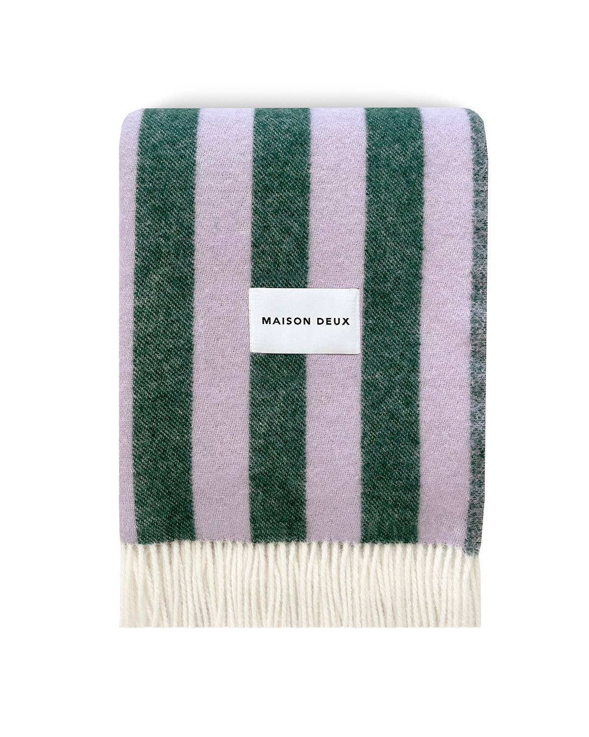 Blanket CANDY WRAP Lilac / Green 4.25 x 6.5ft