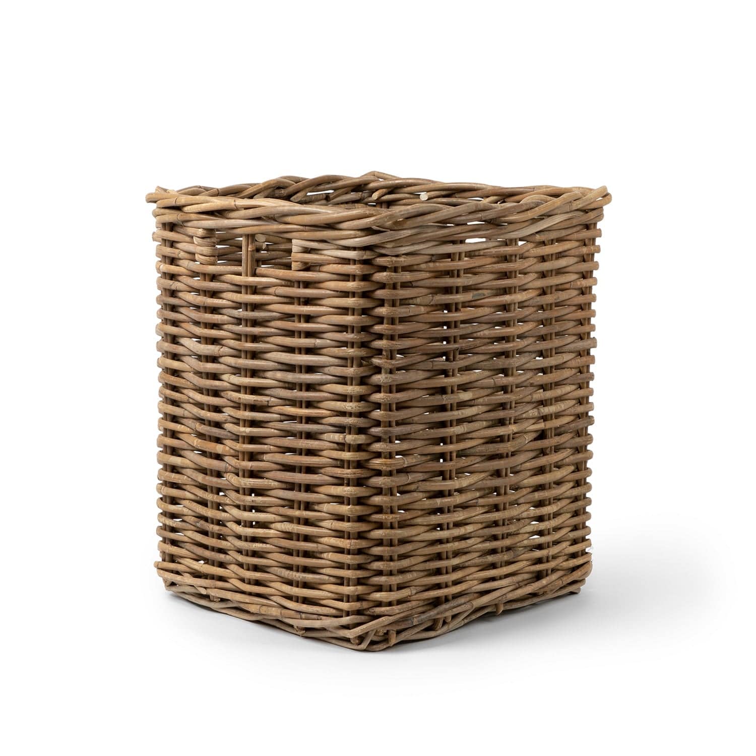 Rattan Square Kubu Storage Baskets: Large - 19" H