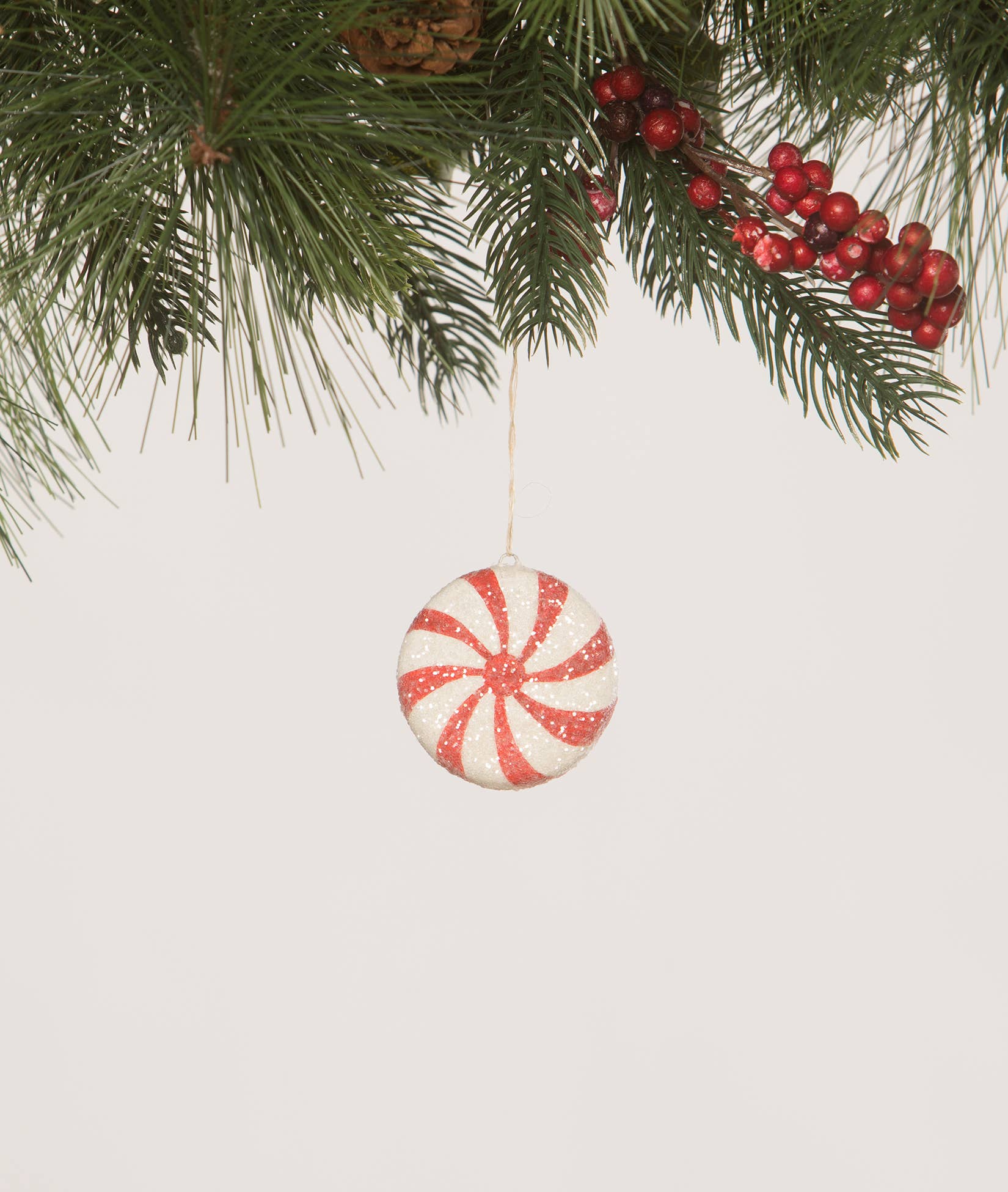 Red Peppermint Ornament