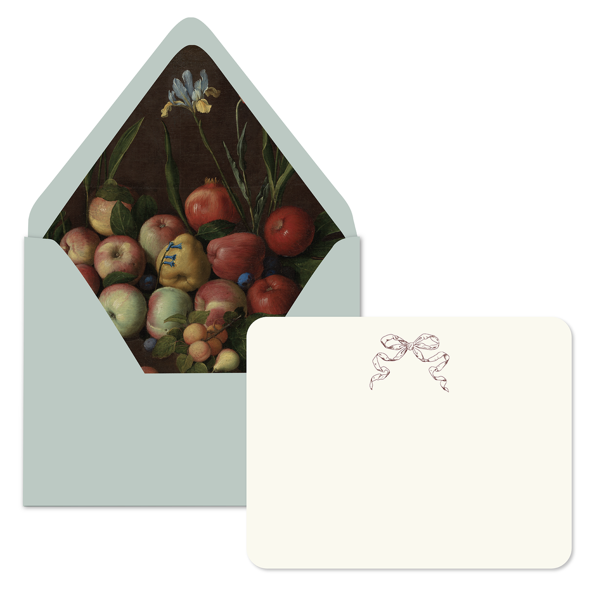 Foil Stamped Stationery Set - Fall Fruit