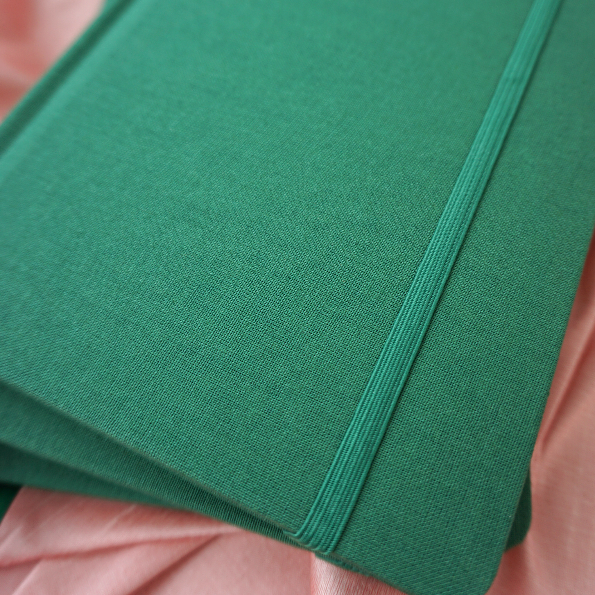 Dark Green Hardcover Journal - Free Customization