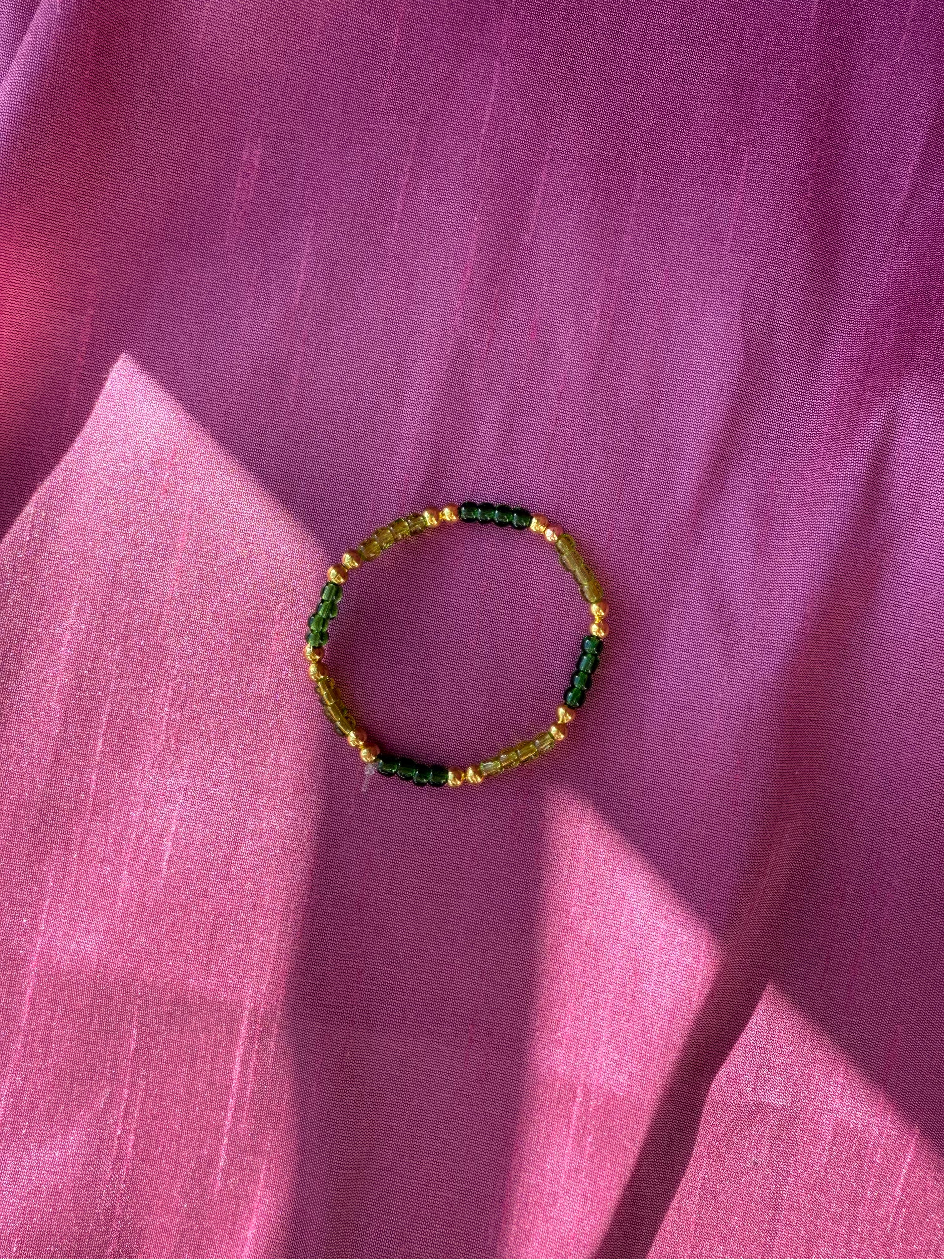 Sweet and Kind - green beads