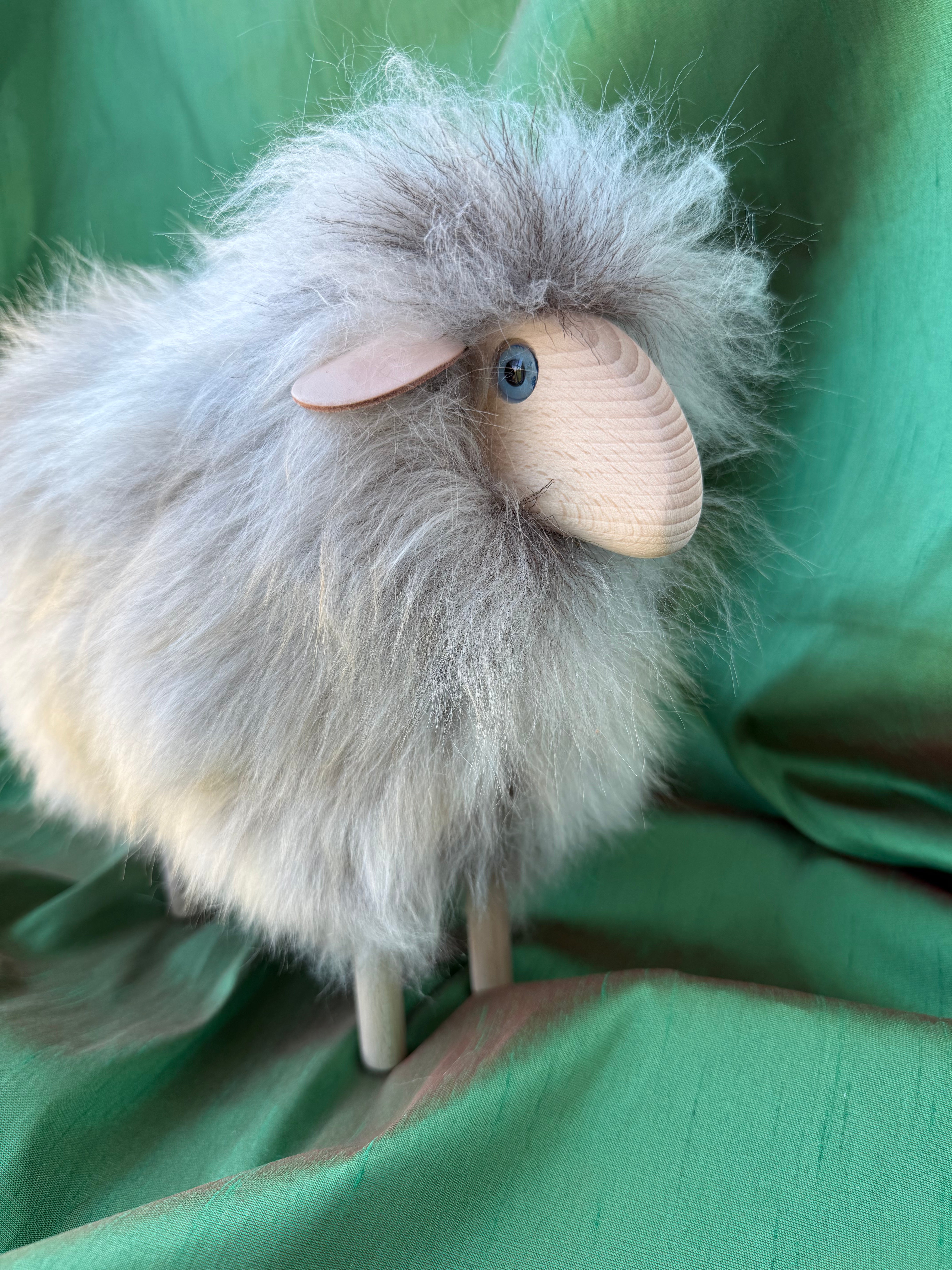 Little Lamb, Grey Fur, Beech Wood | Meier, Germany