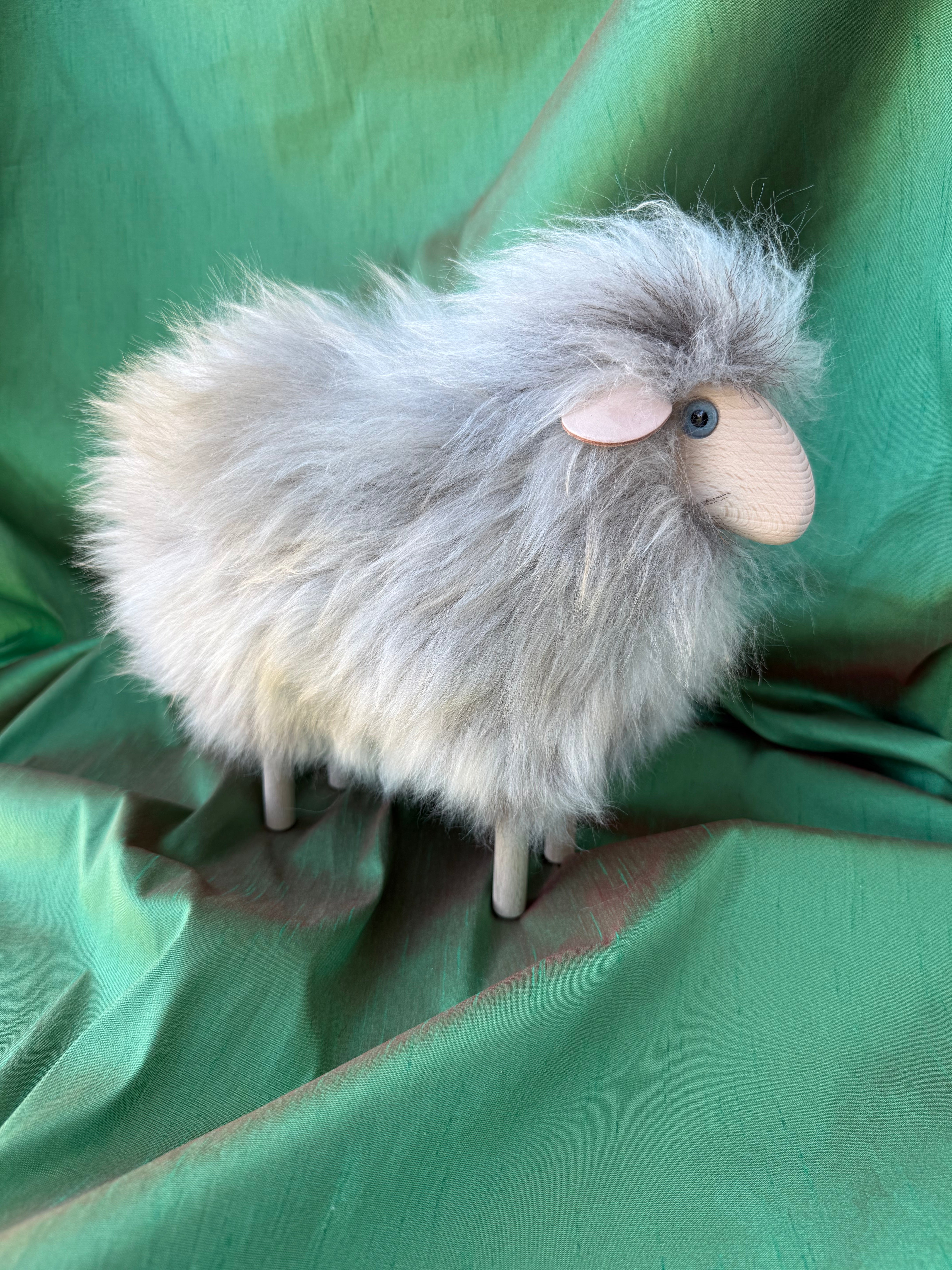 Little Lamb, Grey Fur, Beech Wood | Meier, Germany