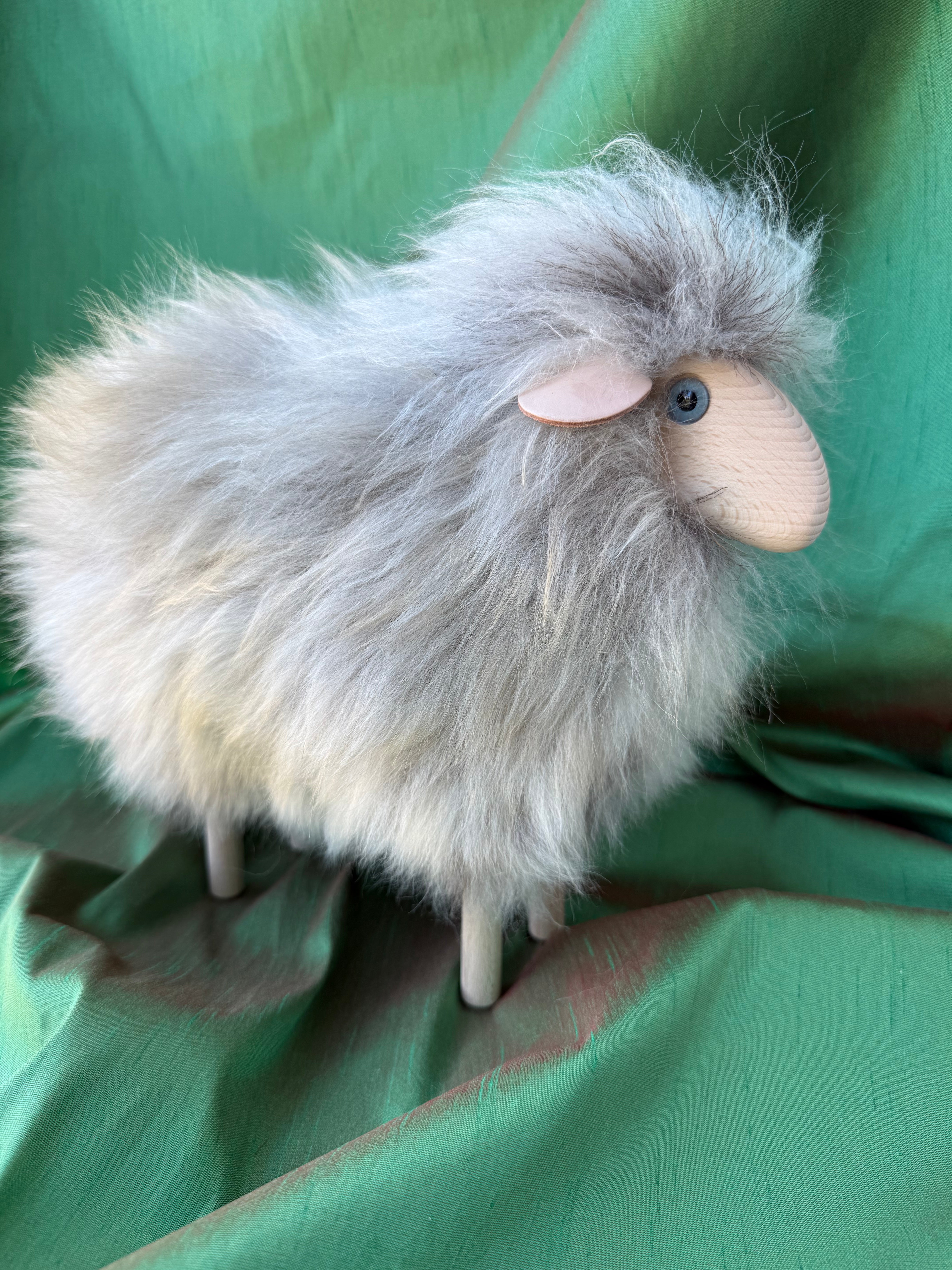 Little Lamb, Grey Fur, Beech Wood | Meier, Germany