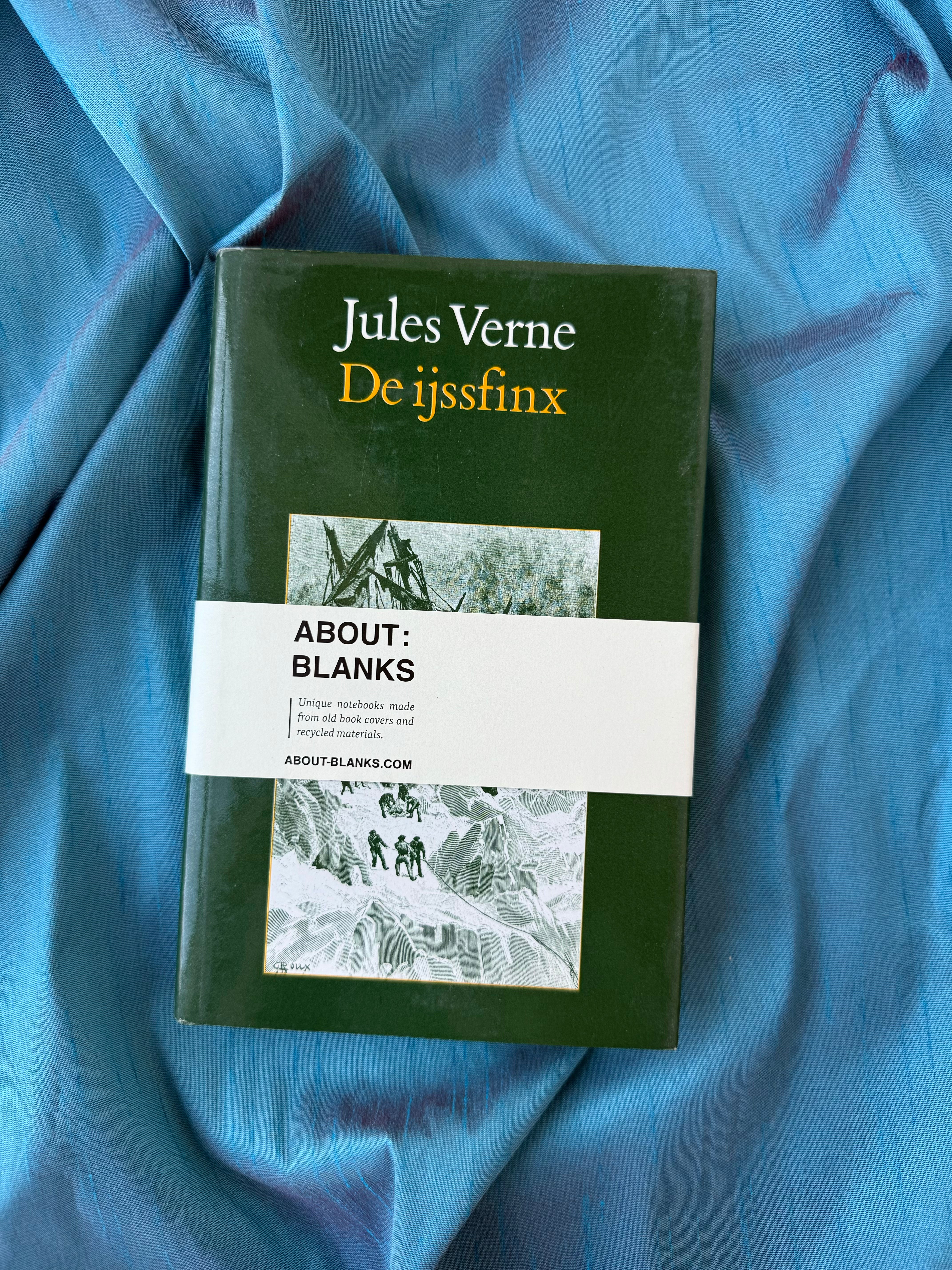 Vintage About Blanks Notebook: jules verne