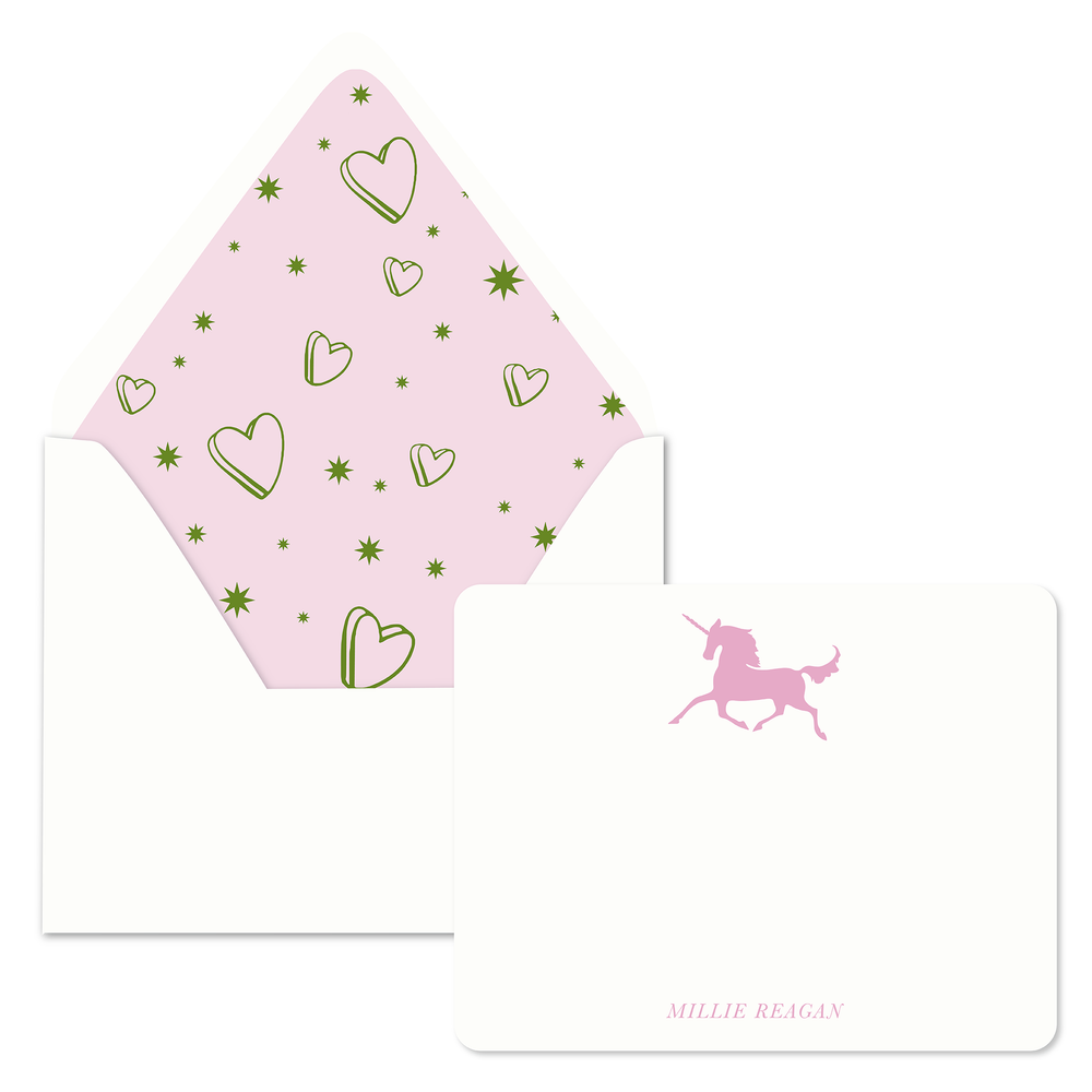 Kids Personalized Stationery - Ultimate Unicorn