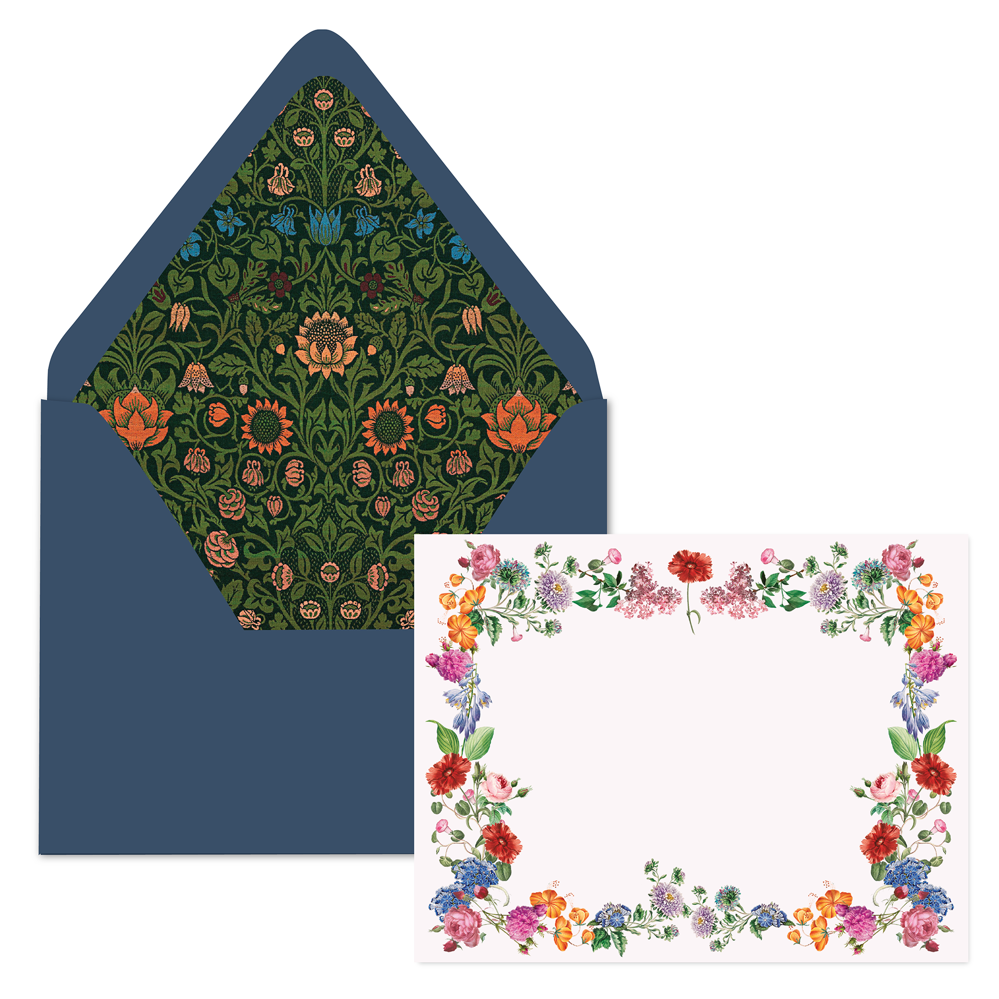 Collage Stationery Set - Market Flower