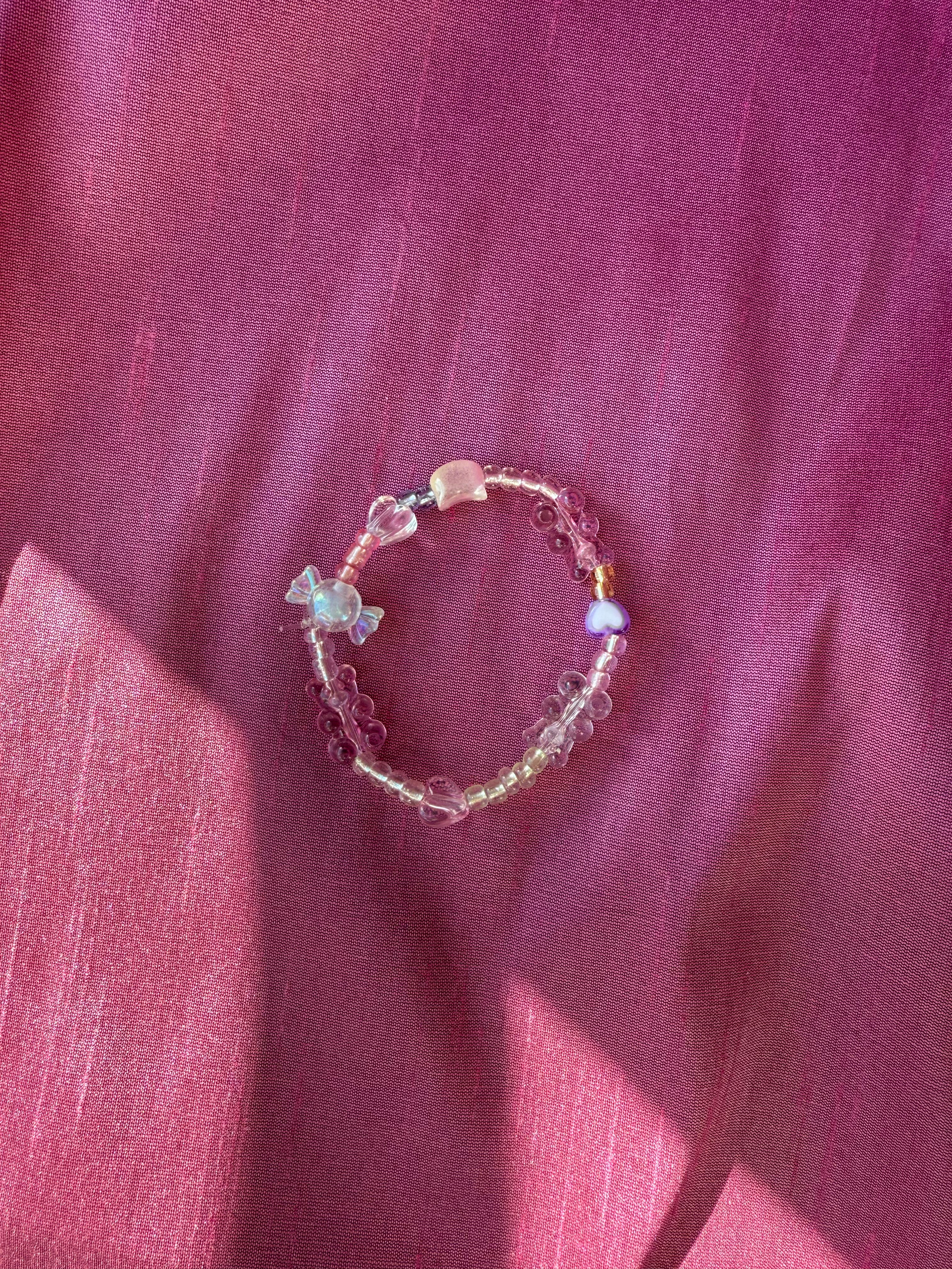 Sweet and Kind - mixed pink beads