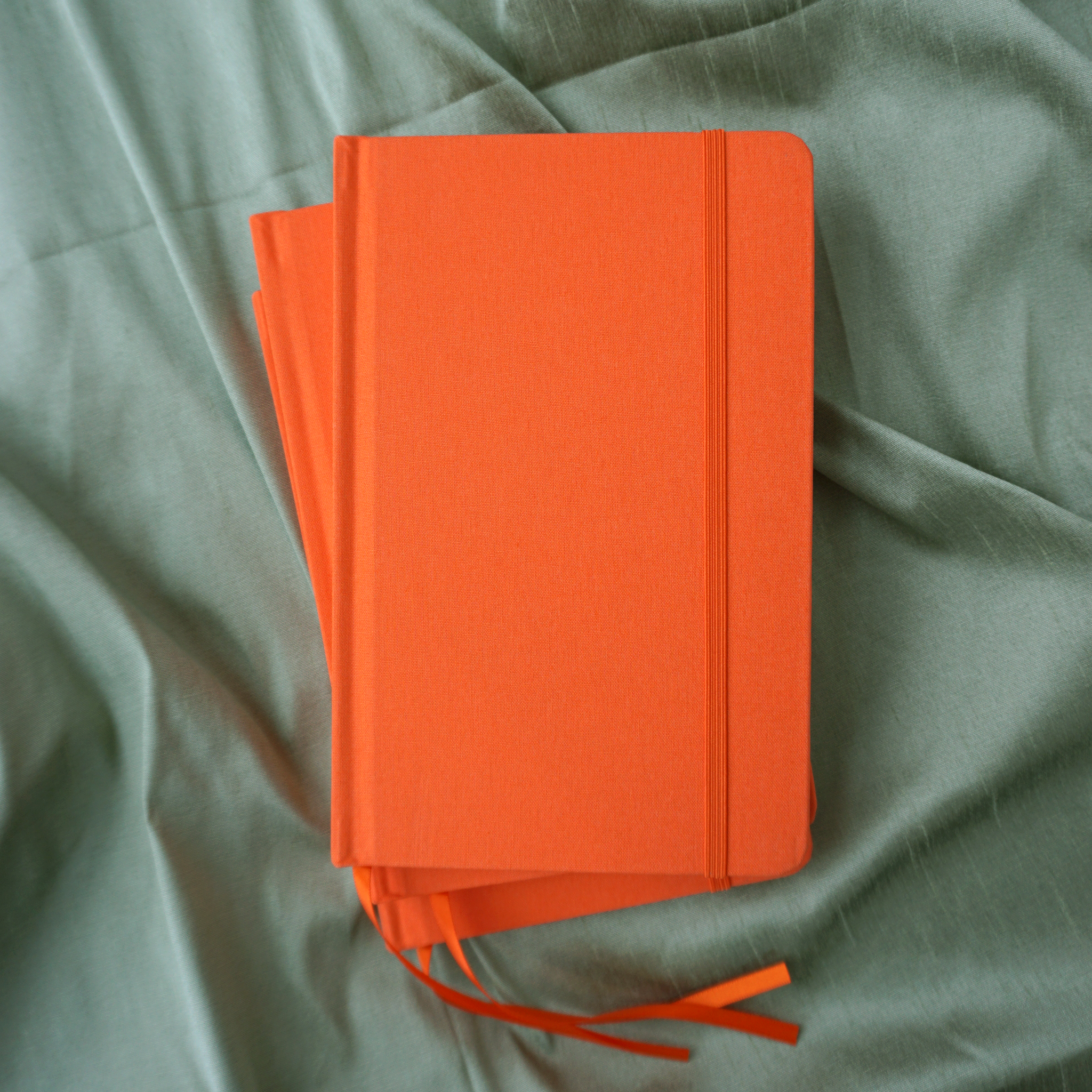 Tangerine Hardcover Journal - Free Customization