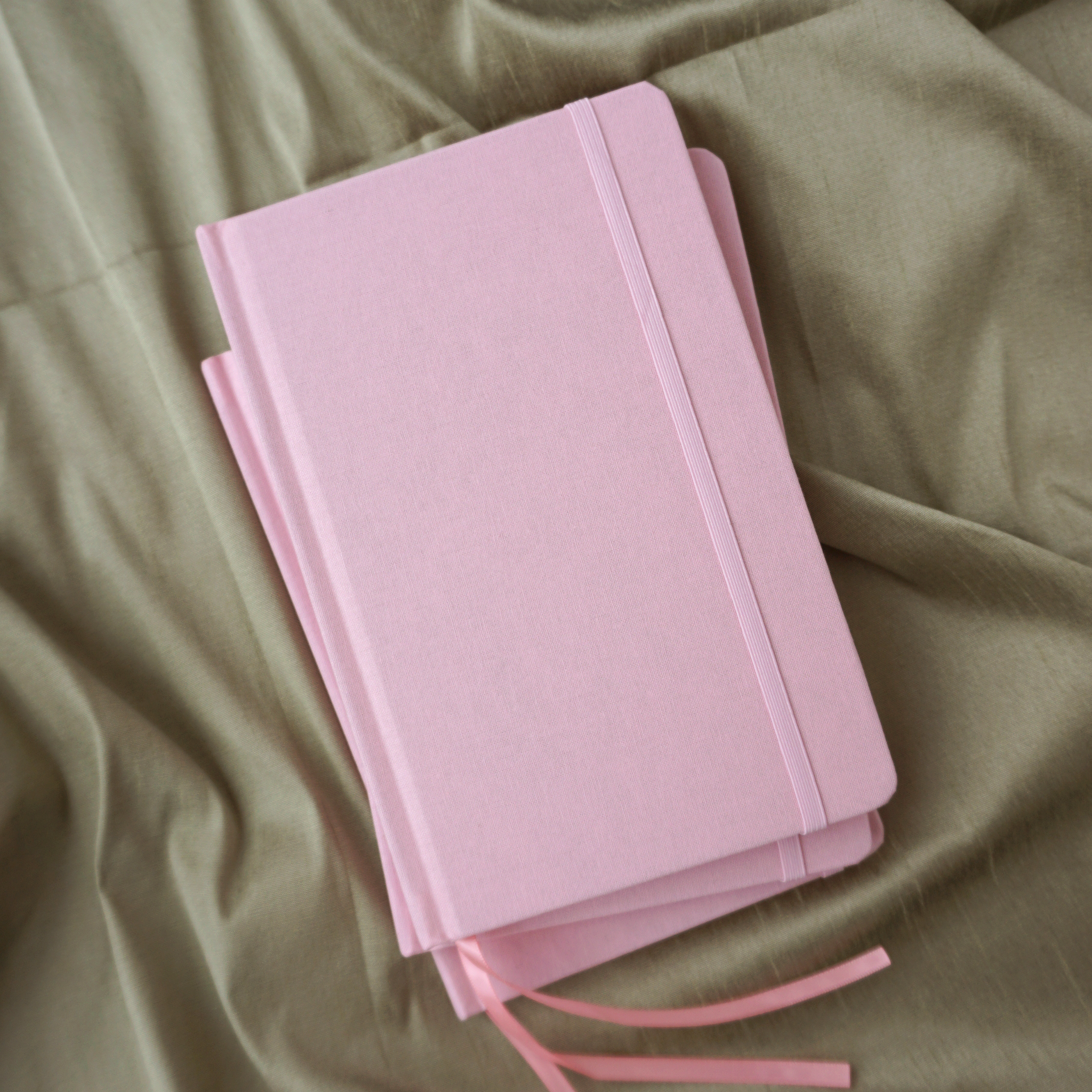 Light Pink Hardcover Journal - Free Customization