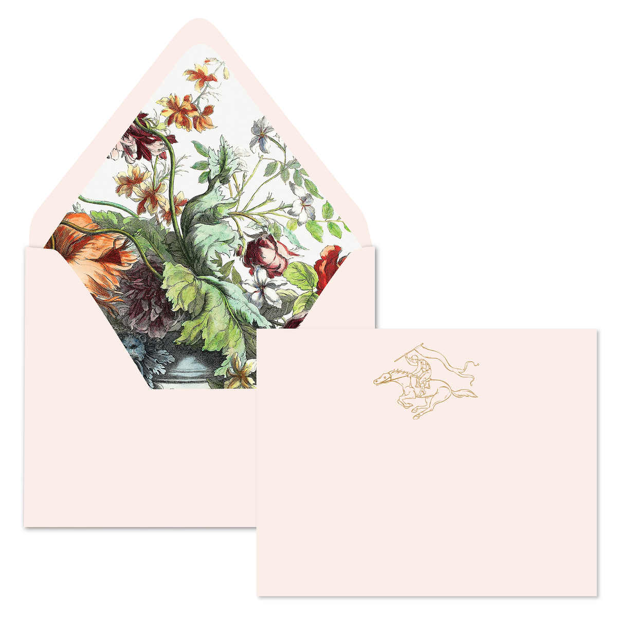 Foil Stamped Stationery - In the Race