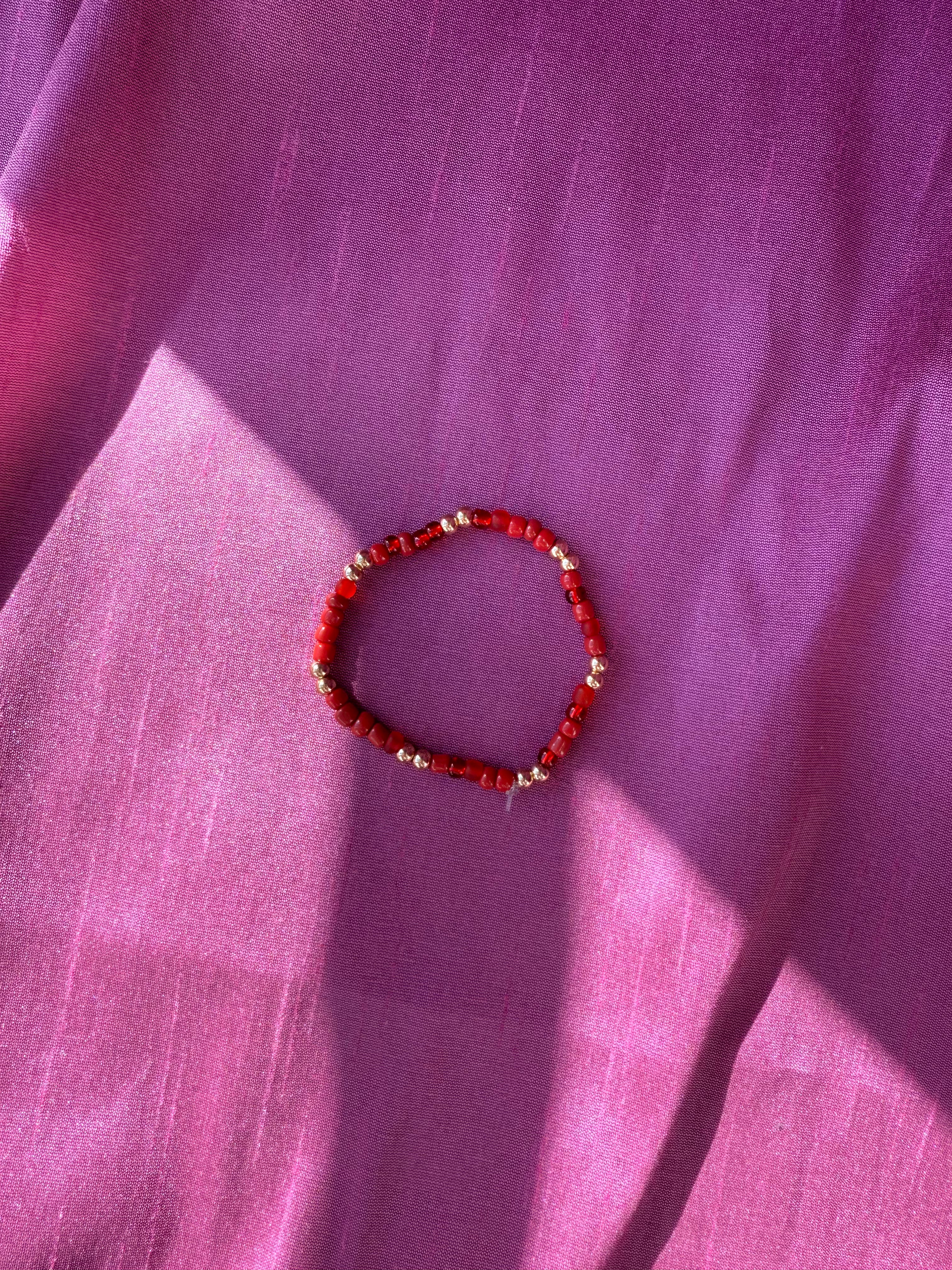 Sweet and Kind - red beads