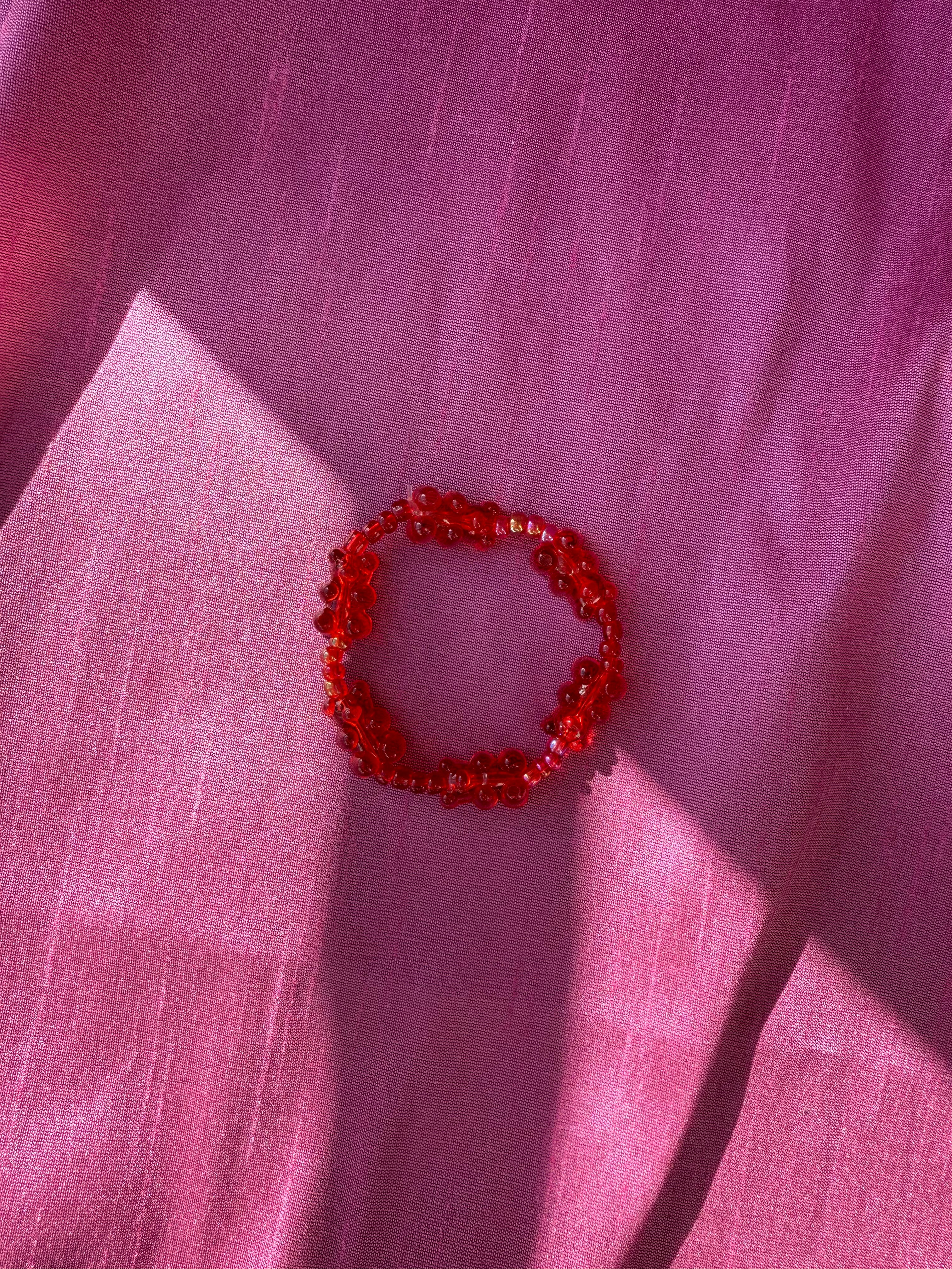 Sweet and Kind - red gummies and beads