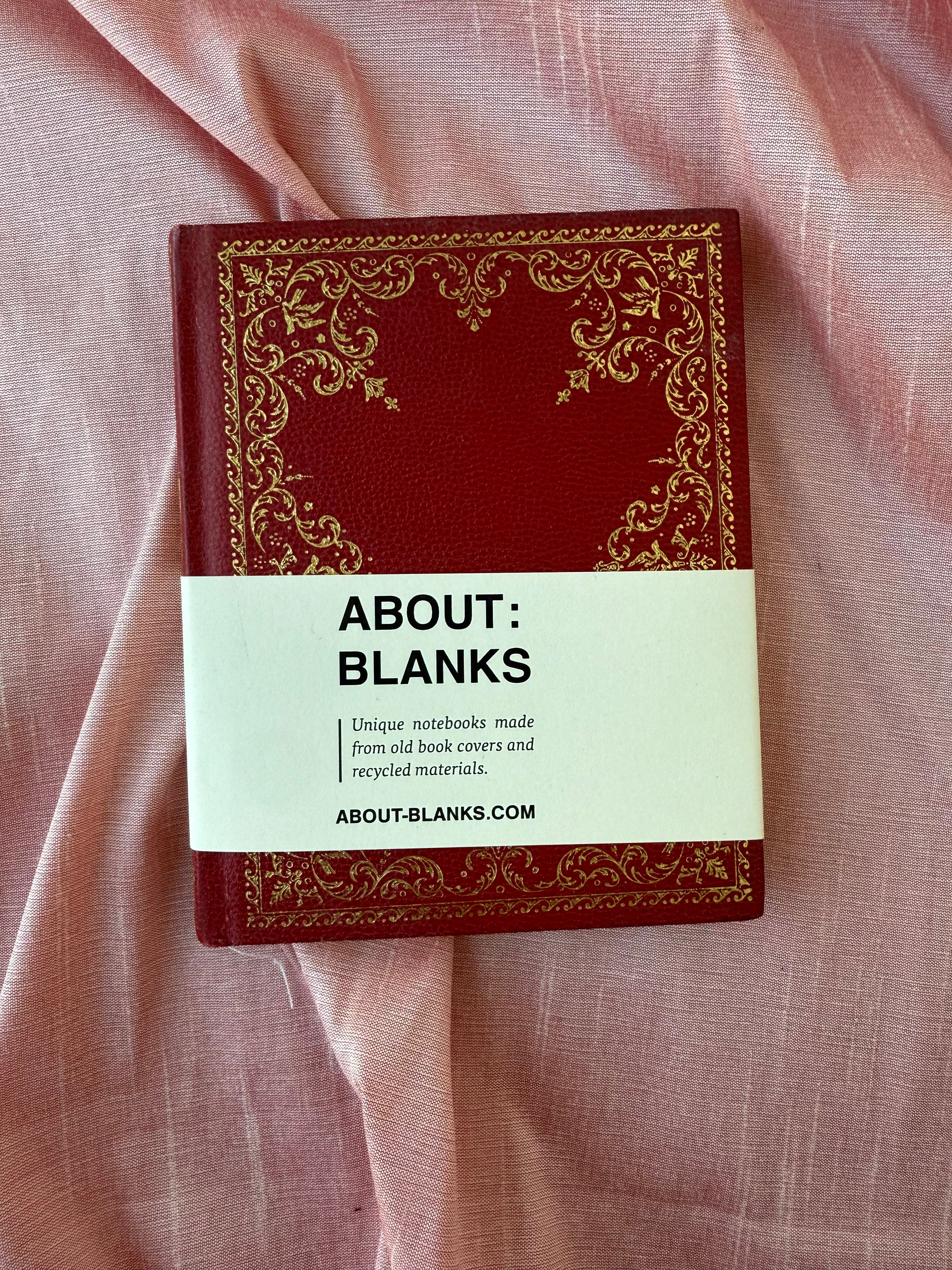 Vintage About Blanks Notebook