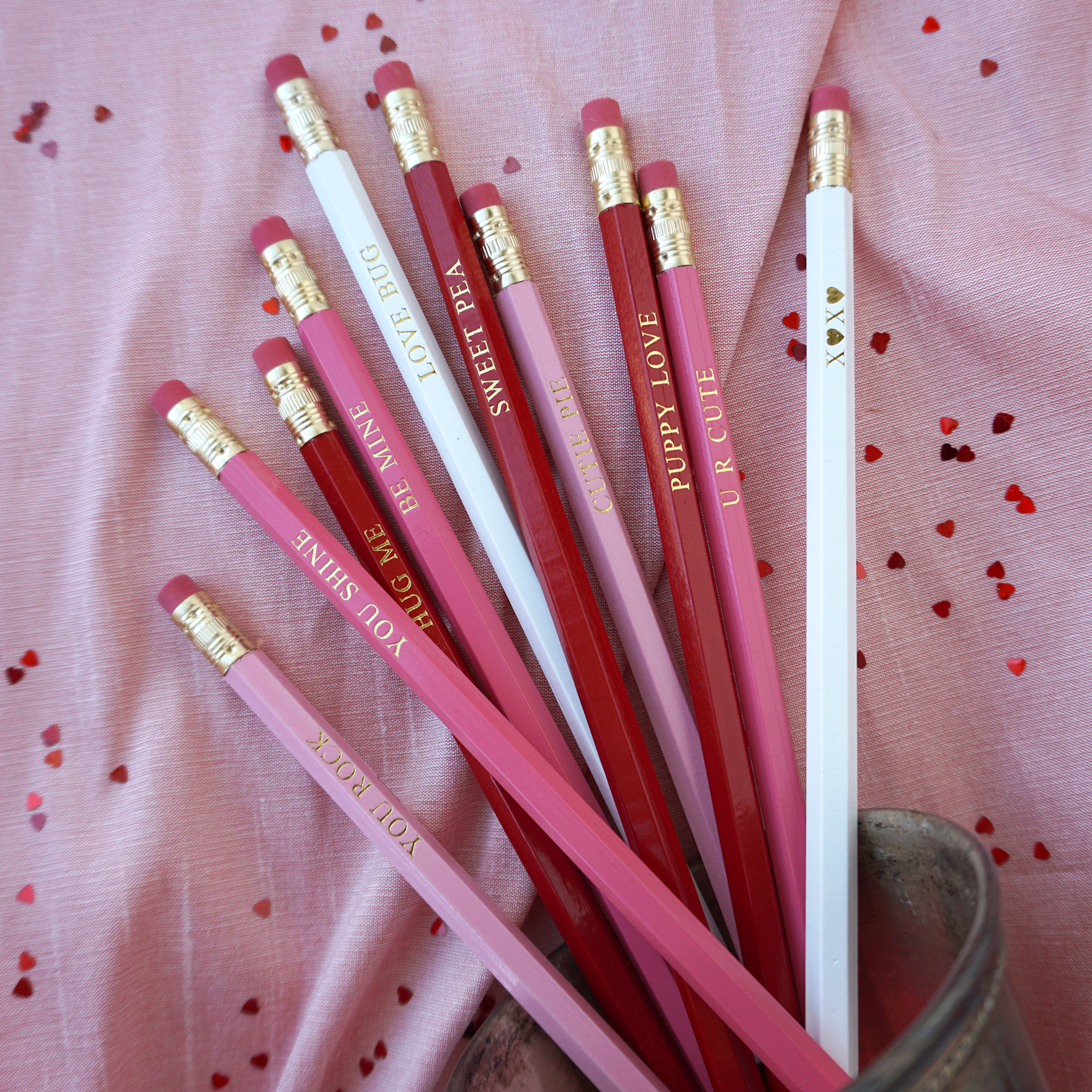 Valentine #2 Pencils - Set of 10