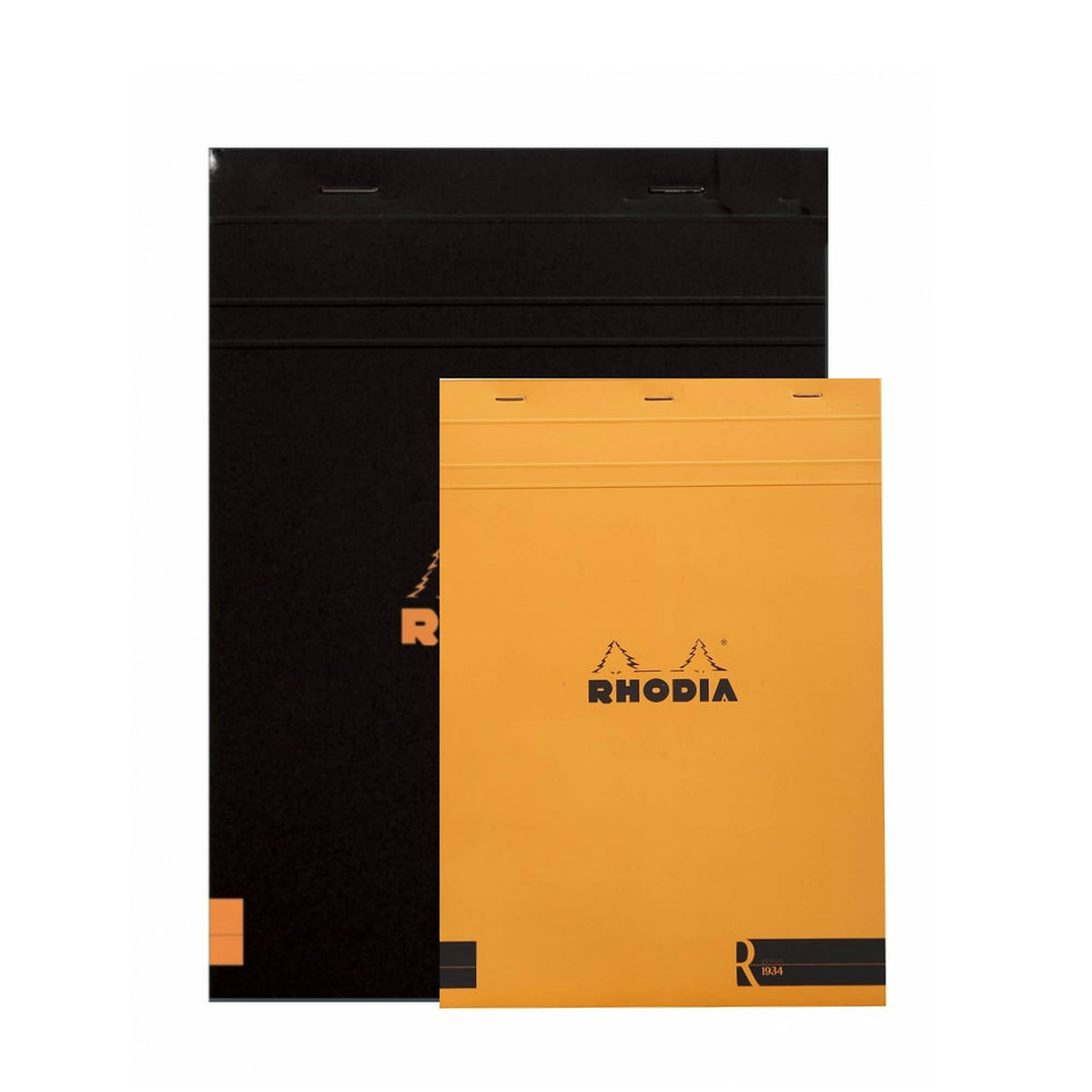 Rhodia Classic 'ColoR' Notepad (A5): Black Cover - Blank