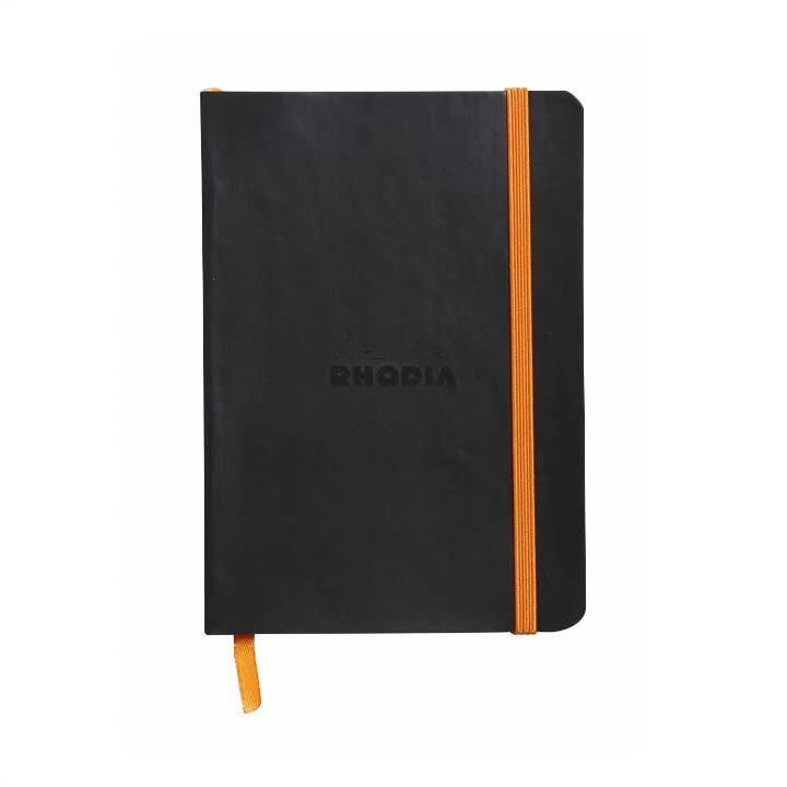 Rhodia Softcover Journal (Small) 4 x 5.5: Black Lined