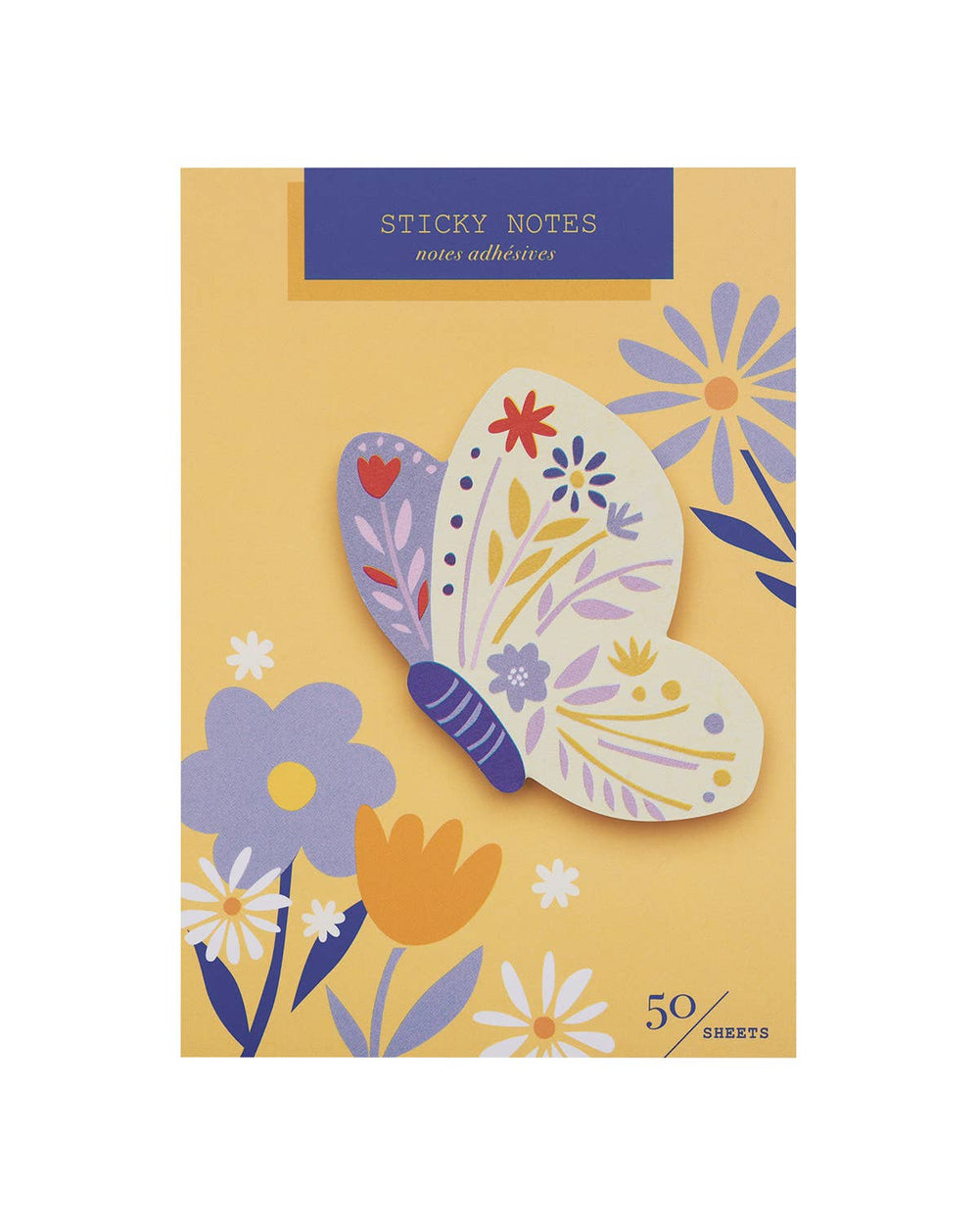 Butterfly Die Cut Sticky Notes